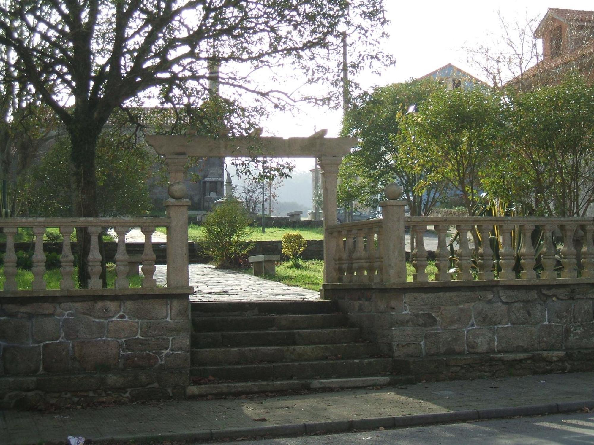 Pensión Plaza Quintáns Exterior foto